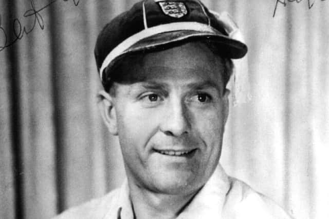 Jack Forggatt wearing one of his England caps