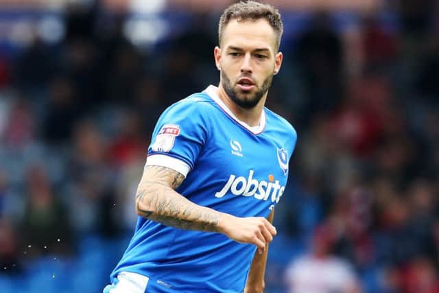 Milan Lalkovic has departed Pompey on loan to Ross County     Picture: Joe Pepler