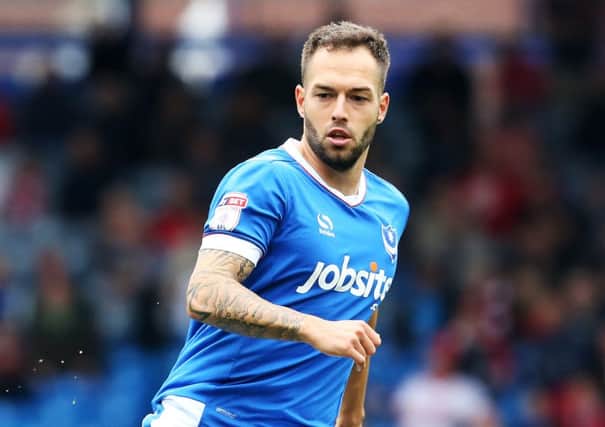 Milan Lalkovic has departed Pompey on loan to Ross County     Picture: Joe Pepler