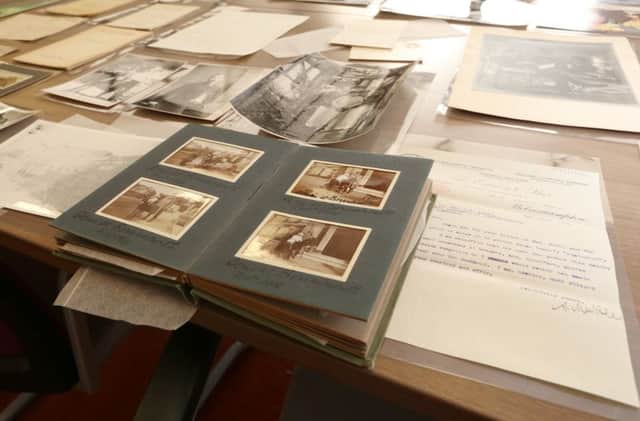 Sir Arthur Conan Doyle's family album, part of the collection held in Portsmouth  Picture: 
Habibur Rahman