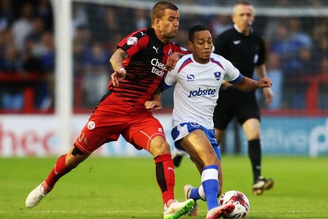 Pompey's match with Crawley has been called off