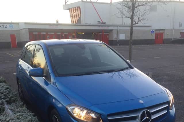 Alan Kercher was waiting outside Crawley's stadium