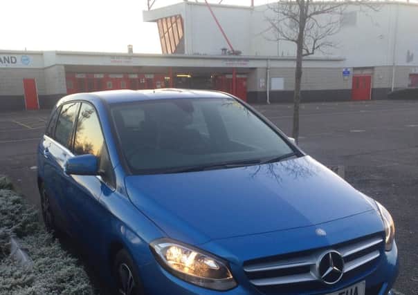 Alan Kercher was waiting outside Crawley's stadium