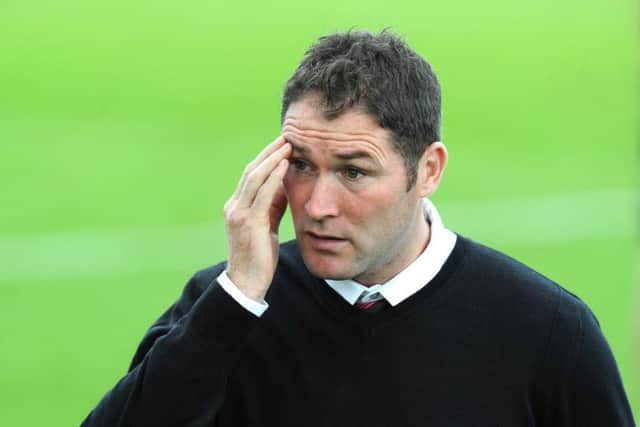 Hawks boss Lee Bradbury was sent to the stands Picture: Paul Jacobs