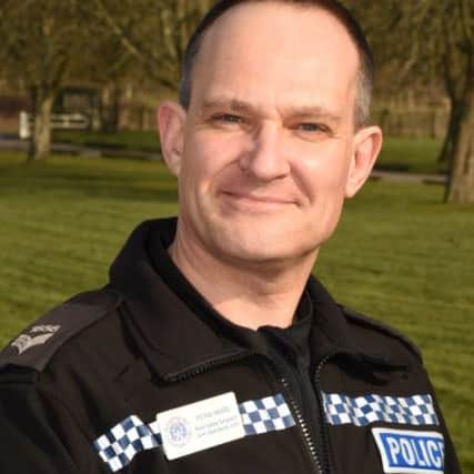 Sgt Rob Heard of Hampshire Constabulary