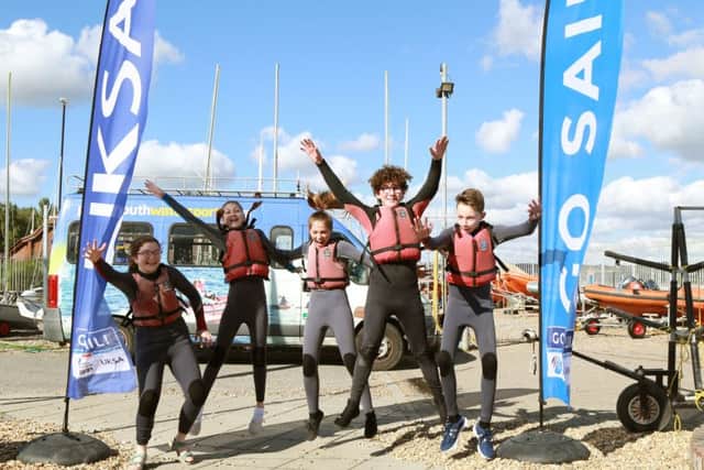 Teenagers will be able to sail with the 1851 Trust in partnership with UKSAPicture: Andy Hooper Photography