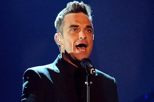File photo of Robbie Williams. Picture: Ian West/PA Wire