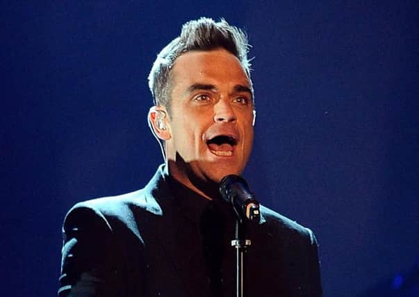 File photo of Robbie Williams. Picture: Ian West/PA Wire