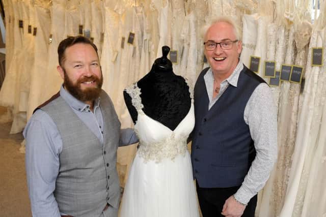 Rob, left, and Andrew Pearce at Creatiques Albert Road shop Picture: Malcolm Wells (160802-1425)