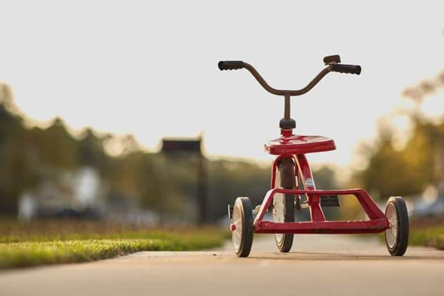 My life on wheels commenced with the humble tricycle (Pixabay: Labelled for reuse)