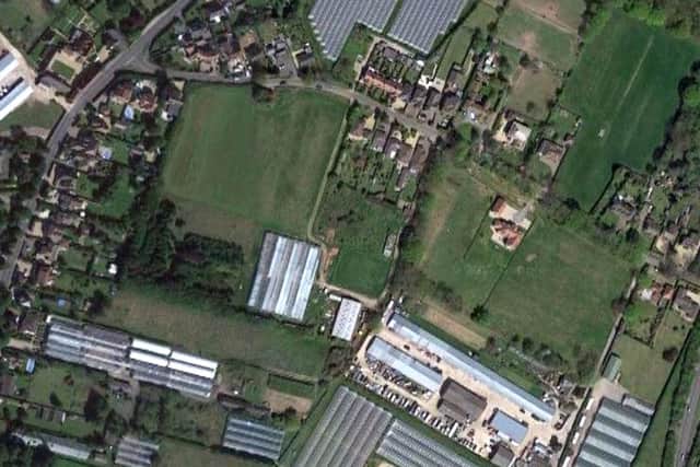 Land in Warsash which has been targeted by developers