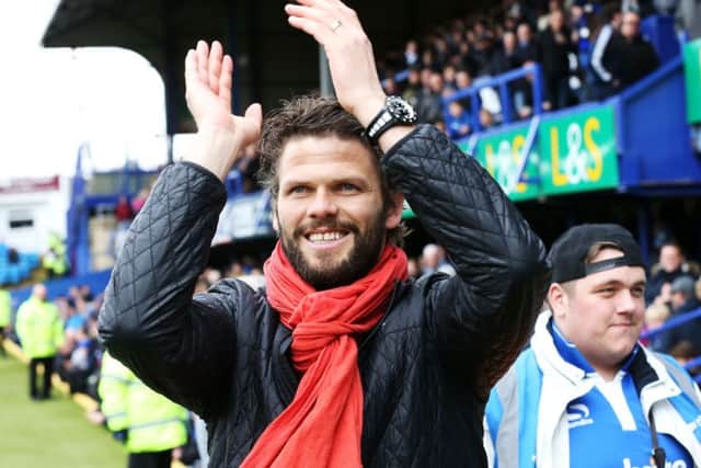 Former Pompey defender Hermann Hreidarsson   Picture: Joe Pepler