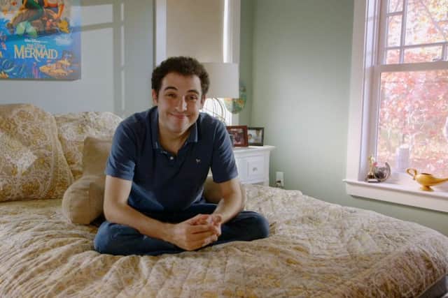 Owen Suskind, the star of the documentary Life, Animated, about his autism and how he learned to talk through watching Disney film