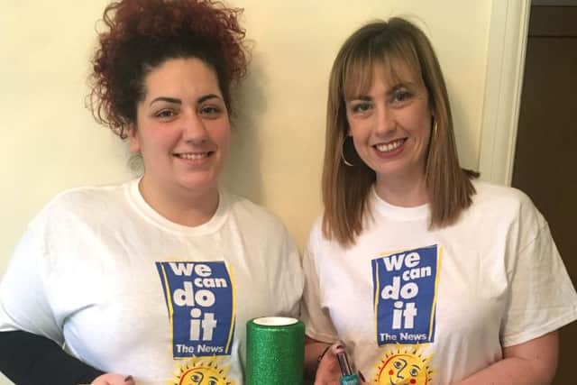 Erin Searle, left, and Dana Squibb, are both Portsmouth nail technicians who will be taking part in Nailing Mental Health