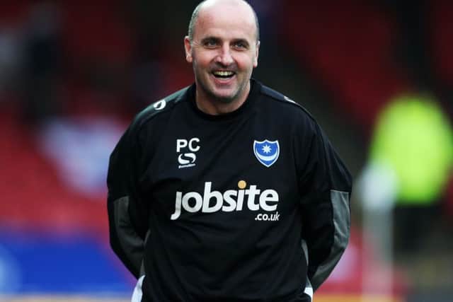 Pompey boss Paul Cook Picture: Joe Pepler