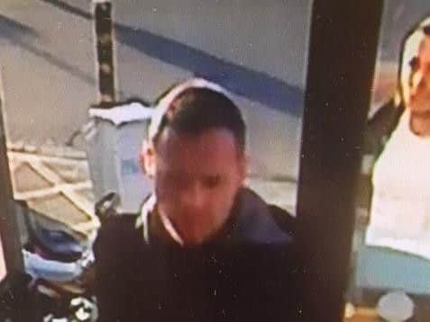 CCTV after Maplin in Portsmouth was raided.