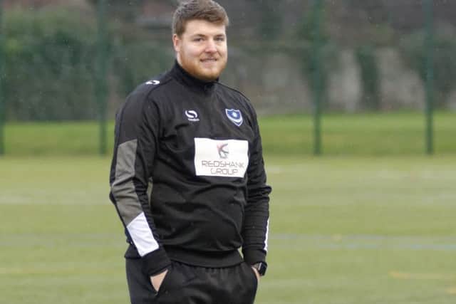 Pompey Ladies caretaker boss Jay Sadler. Picture: Neil Marshall