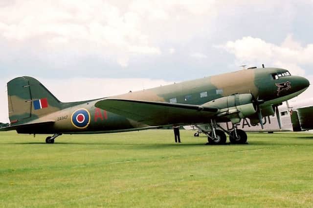 A Dakota similar to the Sgt Wilton's which crashed in America