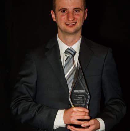 Cameron Kirkland, the Technical Engineering Apprentice of the Year 
 Picture: Mike Lawrence/Steel Orchid