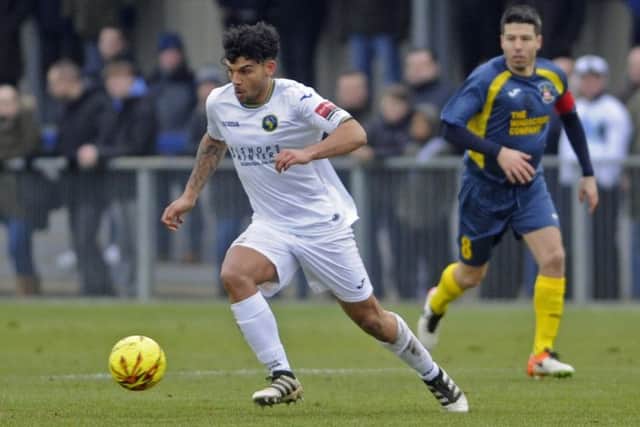 Theo Lewis opened the scoring for Hawks in their 3-1 league victory. Picture: Ian Hargreaves