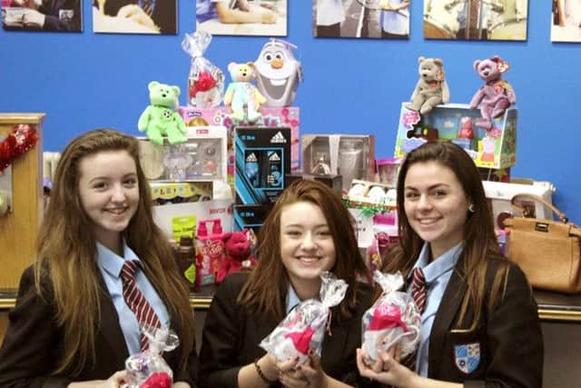 Cara Jeffery, Cassidy Brooks and Courtney Myhill