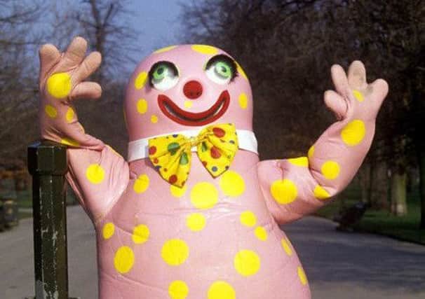 Mr Blobby from the BBC TV programme Noel's House Party