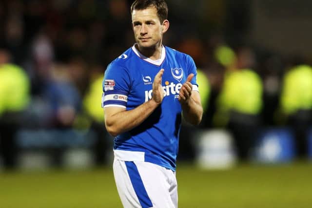 Pompey captain Michael Doyle