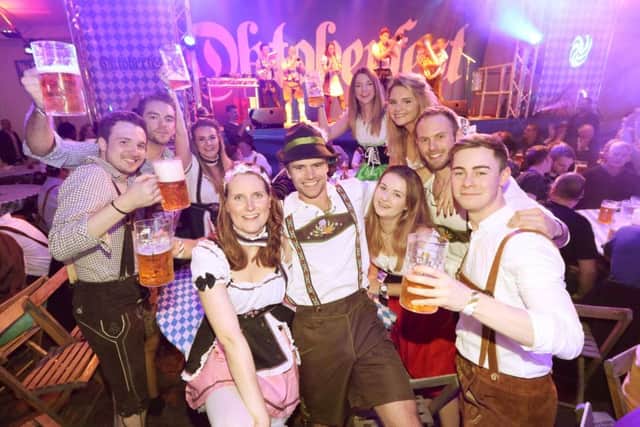 Oktoberfest at Portsmouth's Guildhall Square last year. PPP-170113-143855001