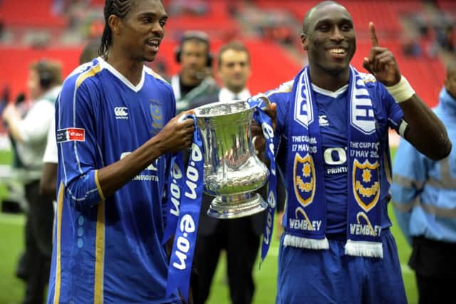 Sol Campbell, right, has been appointed assistant manager of Trinidad & Tobago Picture: Steve Reid