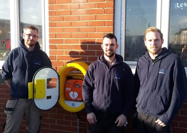 TVR Electrical Services installed the AED for Southsea