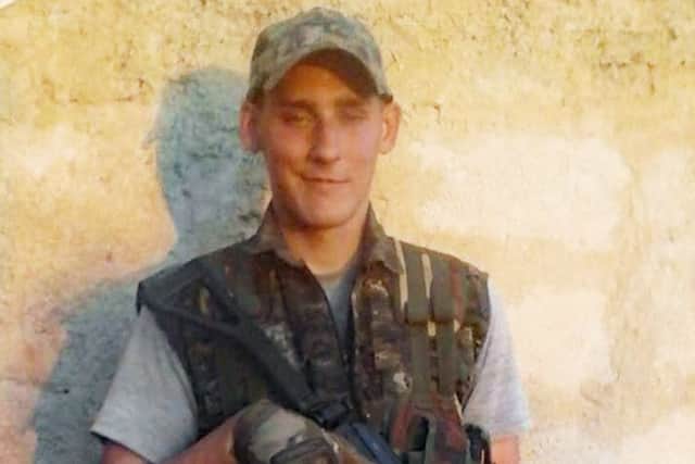 Undated picture, taken from Facebook, of Ryan Lock, 20, from Chichester, West Sussex