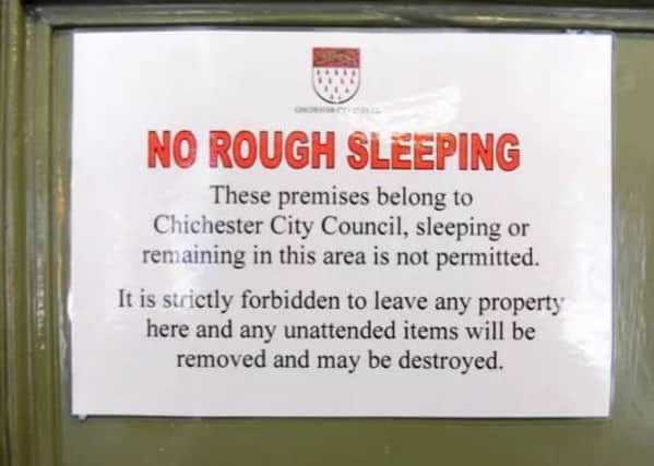 The sign outside Council House