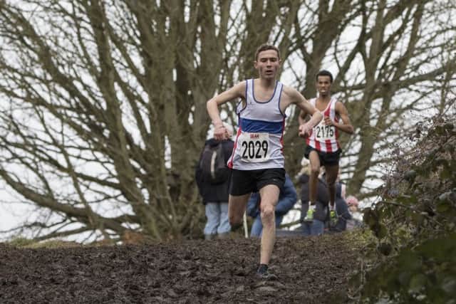 Lachlan Wellington chased by Zak Mahamed at Parliament Hill. Picture: Paul Smith