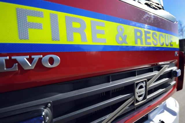 Firefighters were called to a bin fire in Southsea earlier