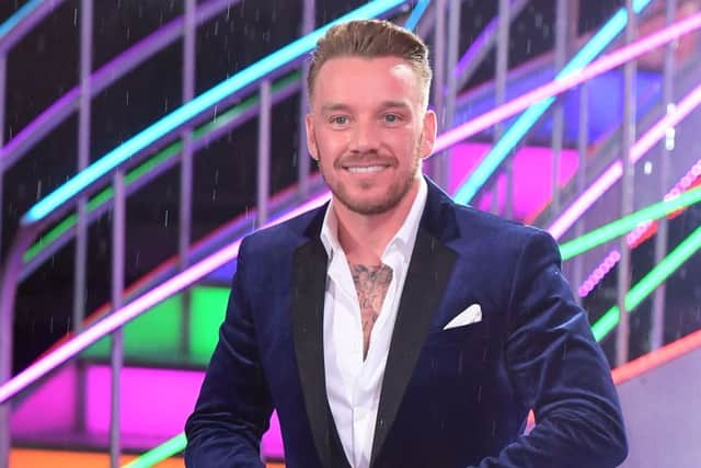 Jamie O'Hara outside the Celebrity Big Brother House. Credit: Ian West/PA Wire