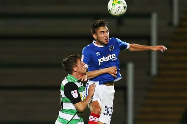 Pompey midfielder Ben Close has joined National League Eastleigh on loan for the rest of the season  Picture: Joe Pepler