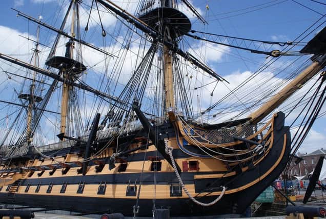 HMS Victory: Picture by David Spender via Flickr