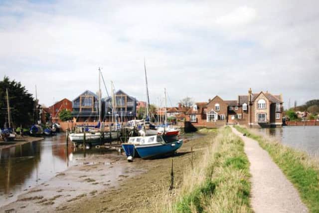 What the new homes at Dolphin Quay in Emsworth will look like from the Mill Pond
