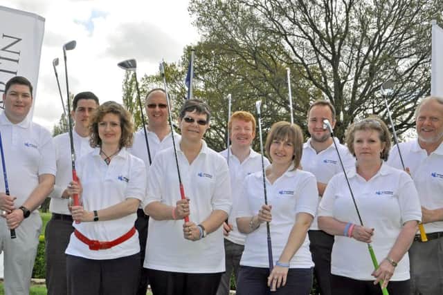 McAndrew Martin staff at the firm's charity golf day in 2015 at Waterlooville Golf Club Picture: Deep South Media