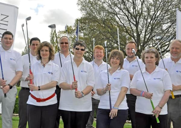 McAndrew Martin staff at the firm's charity golf day in 2015 at Waterlooville Golf Club 
Picture: Deep South Media