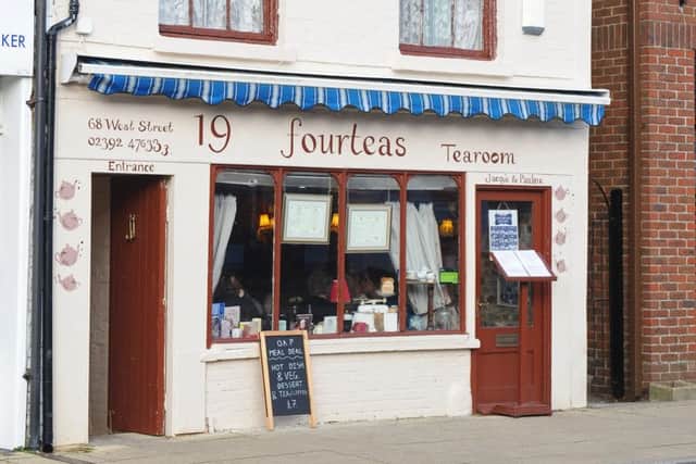 21/2/2014 (NEWS)Fourteas Tearoom in West Street, Havant.Picture: Sarah Standing (14544-2855) PPP-140221-171101001