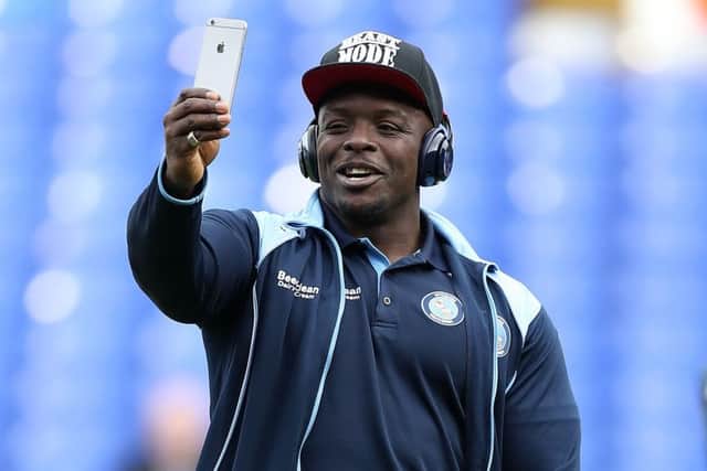 Wycombe forward Adebayo Akinfenwa