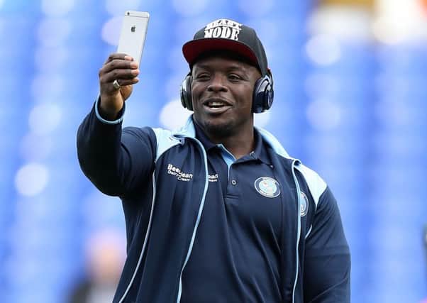 Wycombe forward Adebayo Akinfenwa