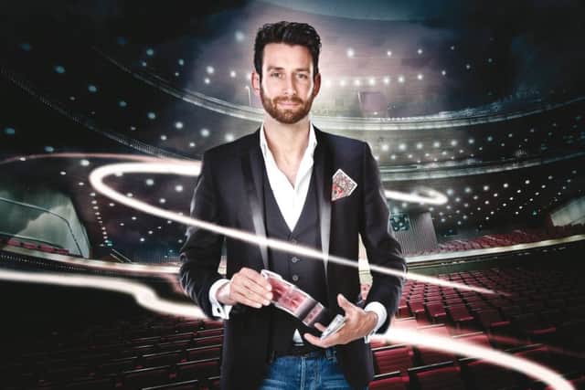 Magician and star of Britain's Got Talent, Jamie Raven, is bringing his live show to Ferneham Hall, Fareham, on Saturday
