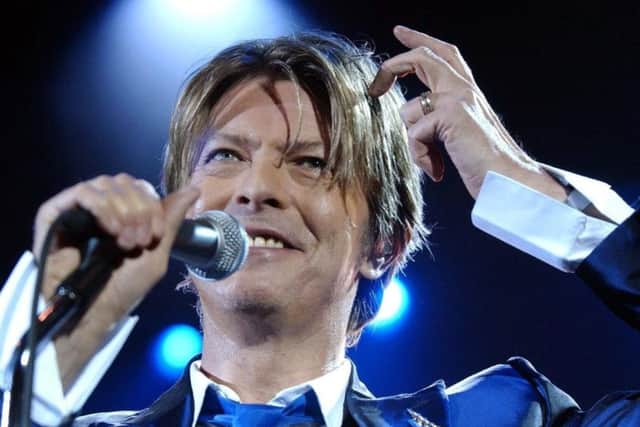 Six of David Bowie's albums are in the Top 40 best sellers of the year so far. YPN-170118-125122067