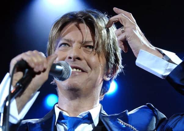 Six of David Bowie's albums are in the Top 40 best sellers of the year so far. YPN-170118-125122067