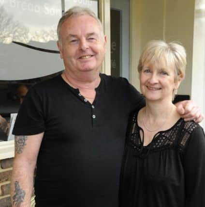 Grahame and Sheena Heke 
Picture: Malcolm Wells (170125-5543)