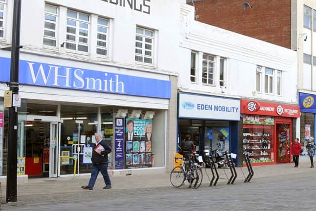 WH Smith in
West Street, Fareham, which will be the new home of the town's post office