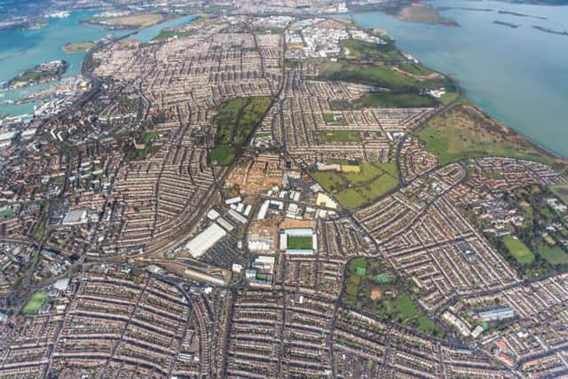 An aerial view of Portsmouth and Southsea Picture: Shaun Roster