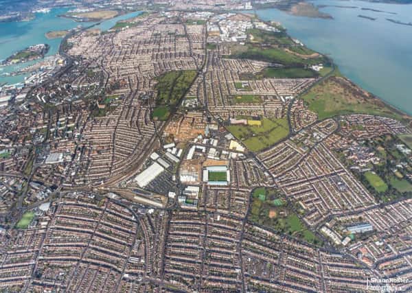 An aerial view of Portsmouth and Southsea Picture: Shaun Roster